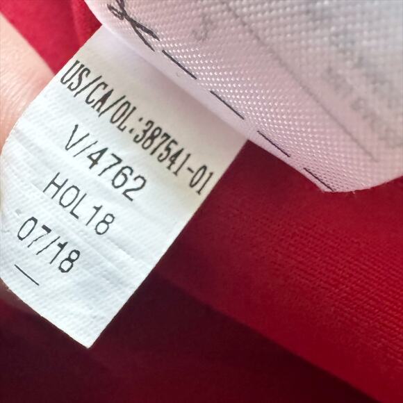 Banana Republic Sheath dress Bell flutter sleeves Womens Sz 2 4  Red Holiday - Picture 13 of 13